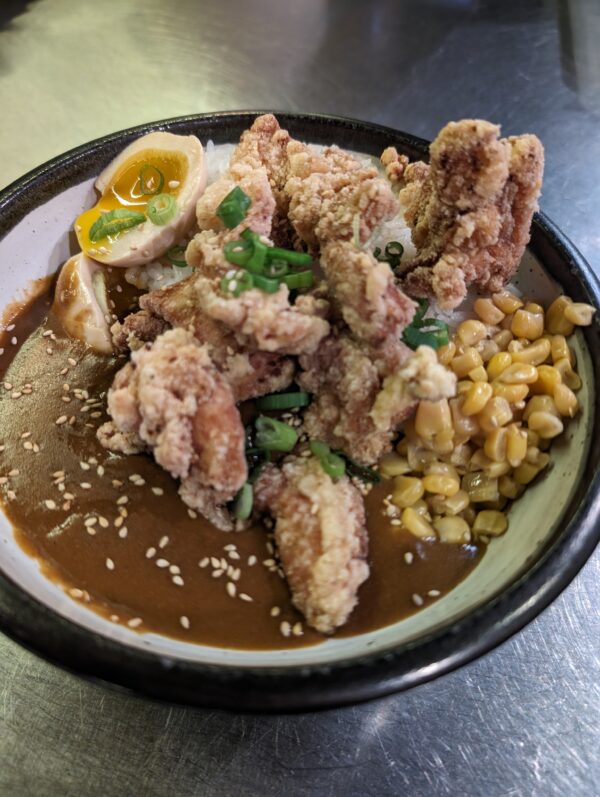 Fried Chicken Curry Rice Bowl